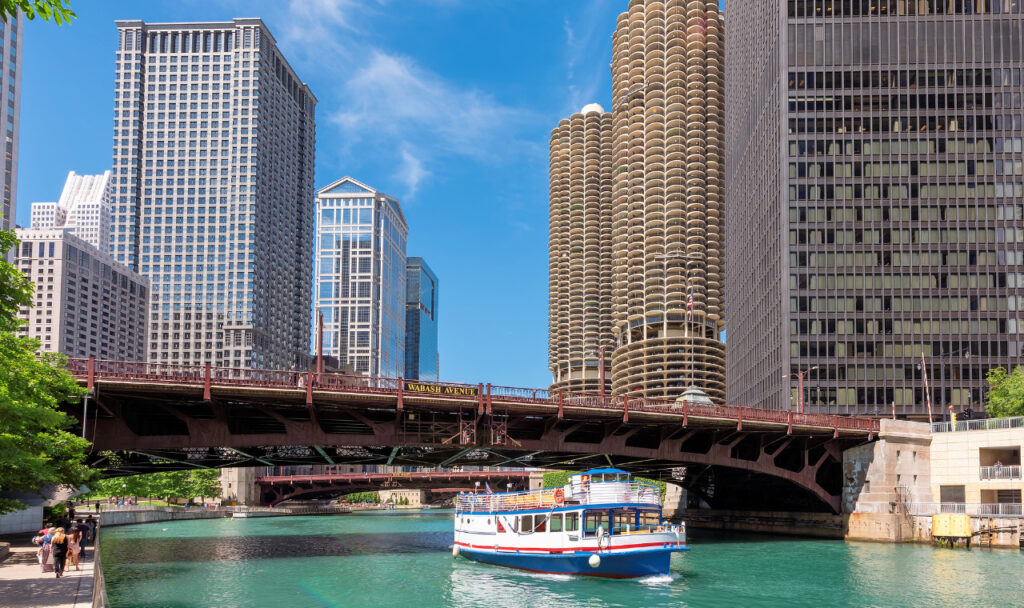 Chicago Crociera sul fiume Chicago